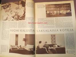 Kotiliesi 1961 nr 15 elokuu. Aiheina mm. Liejupohjan laiturin teko. Heteka. Meeri Rinne, Karjalohjan puhelinkeskuksen hoitaja,  vuonna -65. Pikkukuva ja lyhyt