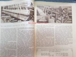 Suomen Kuvalehti 1923 nr 26 Aiheita: Väinö Aaltonen Ateljee Roomassa, kuva ja lyhyt kuvateksti.Tukholman kaupungintalo juuri valmistunut, kuva vuodelta 1923.