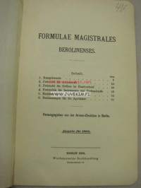 Formulae Magistrales Berolinenses