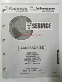 Johnson-Evinrude huolto 1993 Accessories Parts catalog, katso tarkemmat merkinnät kuvasta.