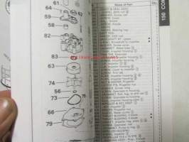 Johnson-Evinrude huolto 1993, 150 COMM Models, final edition Parts catalog, katso tarkemmat malli merkinnät kuvasta.