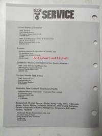 Johnson-Evinrude huolto 1993, 40, 45, 55 COMM Models, final edition Parts catalog, katso tarkemmat malli merkinnät kuvasta.