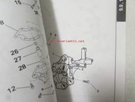 Johnson-Evinrude huolto 1993, 9.9, 15 Models, final edition Parts catalog, katso tarkemmat malli merkinnät kuvasta.