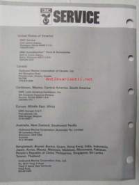 Johnson-Evinrude huolto 1993, ELECTRIC outboards, final edition Parts catalog, katso tarkemmat malli merkinnät kuvasta.