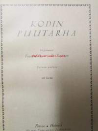 Kodin puutarha
