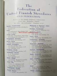 Finnish Timber and Paper Calendar 1952 -kalenteri / vuosikirja