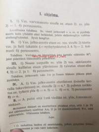Voimisteluohjelmia I sauvaliikkeitä