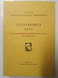 Suomen Paperi-insinöörien Yhdistyksen vuosikirja 1952