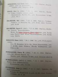 Suomen Paperi-insinöörien Yhdistyksen vuosikirja 1952