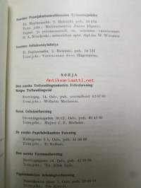 Suomen Paperi-insinöörien Yhdistyksen vuosikirja 1952