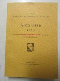 Suomen Paperi-insinöörien Yhdistyksen vuosikirja 1952
