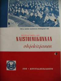 Naistoimikunnan ohjekirjanen 1960