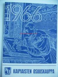 Kaipiaisten Osuuskauppa Kaipiainen , toimintakertomus vuodelta 1966
