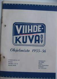 Ohjelmisto 1955-1956  kaitafilmiluettelo