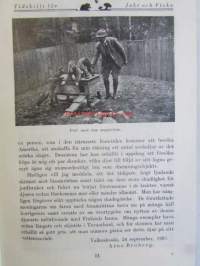 Tidskrift för Jakt och Fiske 1926 -vuosikerta sidottuna