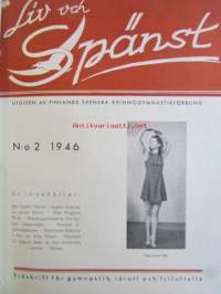 Liv och Spänst - Utgiven Finlads Svenska kvinnogymgymnastikförbund v. 1946-47