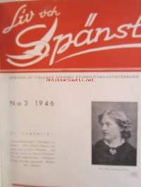 Liv och Spänst - Utgiven Finlads Svenska kvinnogymgymnastikförbund v. 1946-47
