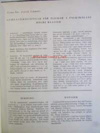 Liv och Spänst - Utgiven Finlads Svenska kvinnogymgymnastikförbund v. 1948-49