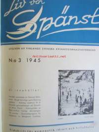 Liv och Spänst - Utgiven Finlads Svenska kvinnogymgymnastikförbund v. 1944-45