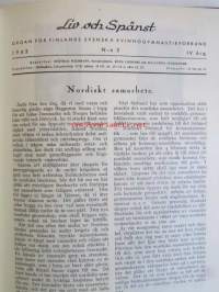 Liv och Spänst - Utgiven Finlads Svenska kvinnogymgymnastikförbund v. 1944-45