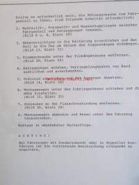 Schönling Betriebsanleitung Selpstaufnehmendes Kehrfahrzeug Typenreihe TSZ/TAZ u. Wechsel -käyttöohjekirja -katso tarkennetut mallimerkinnät kuvasta.
