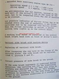 Schönling Betriebsanleitung Operating instructions for Sweeping vehicle Schönling system Type &quot;TSZ&quot; -käyttöohjekirja -katso tarkennetut mallimerkinnät kuvasta.
