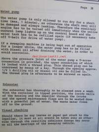 Schönling Betriebsanleitung Operating instructions for Sweeping vehicle Schönling system Type &quot;TSZ&quot; -käyttöohjekirja -katso tarkennetut mallimerkinnät kuvasta.