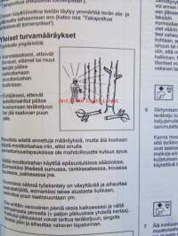 Husqvarna 346XP/351 moottorisaha -käyttöohje, katso kuvasta mallinumerot tarkemmin