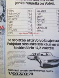 Vauhdin Maailma 1972 nr 11 -mm. Automerkkien syntyhistoriaa-Englantilaisia autoja, Saammeko esitellä Mika Arpiainen, Robert Penske ja Mark Donohue lähikuvassa,