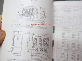 Siemens pienjännitekytkinlaitteet - Vahvavirtatarvikkeet, yleisluettelo, osa 8 elokuu 1969