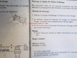 Honda Power Carrier HP400, Owner&#039;s manual - Käyttöohjeet (kopioitu A4)