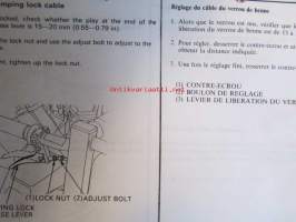Honda Power Carrier HP400, Owner&#039;s manual - Käyttöohjeet (kopioitu A4)