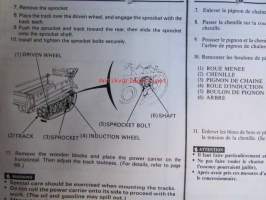 Honda Power Carrier HP400, Owner&#039;s manual - Käyttöohjeet (kopioitu A4)