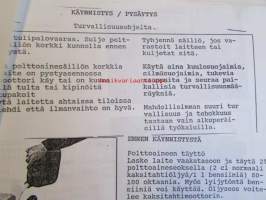 FB60 instruktionsbok -käyttöohjekirja