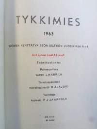 Tykkimies 1963. Suomen kenttätykistön säätiön vuosikirja N:o 6, 90 kuvaa