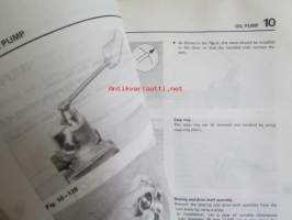 Mazda 929 Workshop Manual -korjaamokäsikirja, englanninkileinen