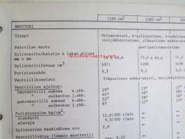 Mazda 323 vm 1981--&gt; -Tekniset tiedot