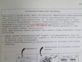 Mazda 323 GLC takaveto etuvalot vm 1980--&gt; -kytkentäkaavio