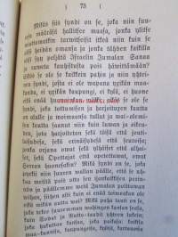 Wiinan kauhistus -liitteenä Suomalaisten raittiuuteen kutsumus ja suostumus, varustettu &quot;arvosteltavaksi&quot; leimalla.