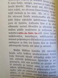 Wiinan kauhistus -liitteenä Suomalaisten raittiuuteen kutsumus ja suostumus, varustettu &quot;arvosteltavaksi&quot; leimalla.