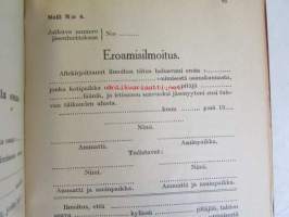 Vaalikäsikirja - Muistolistoineen, asiakirjakaivoineen, vaalipiiriluetteloineen ja Waalilaki