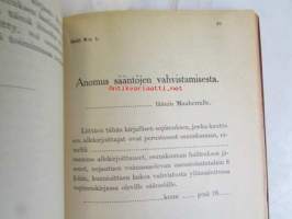 Vaalikäsikirja - Muistolistoineen, asiakirjakaivoineen, vaalipiiriluetteloineen ja Waalilaki