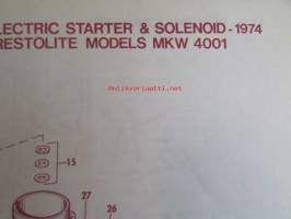 Johnson Outboard 1974 parts book 85 hp -varaosaluettelo, katso tarkemmat mallitiedot kuvasta