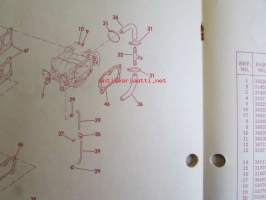 Johnson Outboard 1974 parts book 85 hp -varaosaluettelo, katso tarkemmat mallitiedot kuvasta