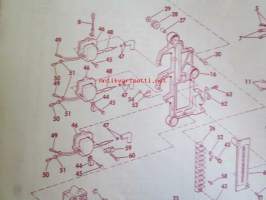 Johnson Outboard 1974 parts book 70 hp -varaosaluettelo, katso tarkemmat mallitiedot kuvasta
