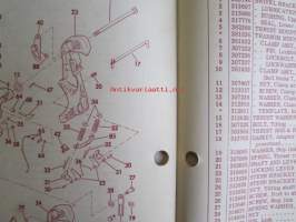 Johnson Outboard 1974 parts book 70 hp -varaosaluettelo, katso tarkemmat mallitiedot kuvasta