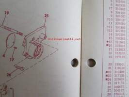 Johnson Outboard 1974 parts book 40 hp -varaosaluettelo, katso tarkemmat mallitiedot kuvasta