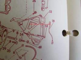 Johnson Outboard 1974 parts book 25 hp -varaosaluettelo, katso tarkemmat mallitiedot kuvasta