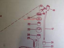 Johnson Outboard 1974 parts book 15 hp -varaosaluettelo, katso tarkemmat mallitiedot kuvasta