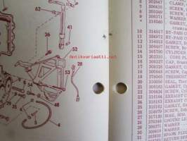 Johnson Outboard 1974 parts book 20 hp -varaosaluettelo, katso tarkemmat mallitiedot kuvasta